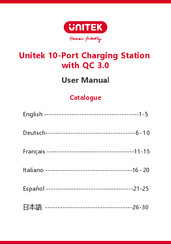 Unitek Y-2172A Manual Del Usuario