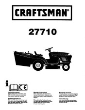 Craftsman 27710 Manual De Las Instrucciones