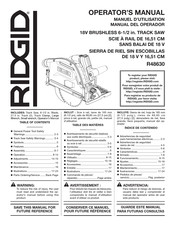 RIDGID R48630 Manual Del Operador