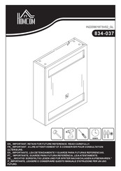 HOMCOM 834-037 Instrucciones De Montaje