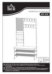 HOMCOM 837-219 Instrucciones De Montaje