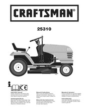 Craftsman 25310 Manual De Las Instrucciones