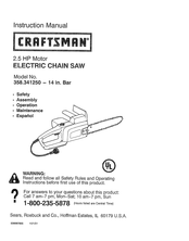 Craftsman 358.341250 Manual De Instrucciones