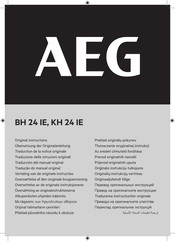 AEG KH 24 IE Traducción Del Manual Original