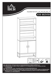 HOMCOM 835-882V00 Instrucciones De Montaje