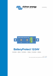 Victron energy Smart BatteryProtect 12/24V-220A Manual Del Usuario