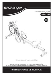 SPORTNOW A90-345 Instrucciones De Montaje