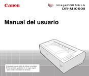 Canon imageFORMULA DR-M1060II Manual Del Usuario