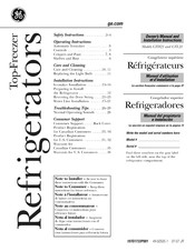 GE GTH21 Manual Del Propietario E Instalación