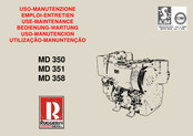 Ruggerini MD 358 Uso-Manutencion