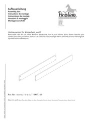 Pinolino 11 00 13 U Instrucciones De Montaje