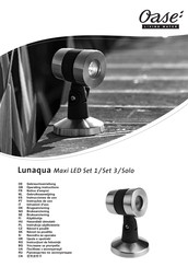 Oase LunAquaMaxi LED Solo Instrucciones De Uso