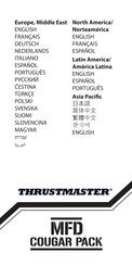 Thrustmaster MFD COUGAR PACK Manual