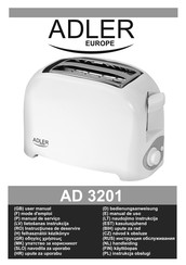 Adler europe AD 3201 Manual De Uso