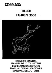 Honda FG400 Manual De Explicaciones