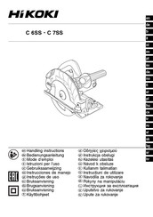 HIKOKI C 6SS Instrucciones De Manejo