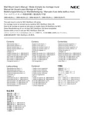 NEC WM-46UN-L2 Manual De Usuario