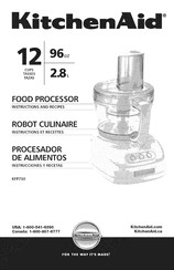 KitchenAid KFP750 Instrucciones Y Recetas