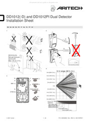 Aritech DD1012 Manual De Instrucciones