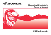 Honda Tornado XR250 Manual Del Propietário