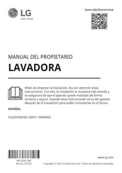 LG WM9WE6 Manual Del Propietário