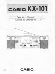 Casio KX-101 Manual De Operación