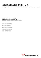 SW-Motech KFT.05.965.65000/B Instrucciones De Montaje