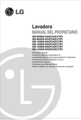 LG WD-10480SP Manual Del Propietário