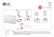 LG 43LX341 Serie Manual De Instrucciones