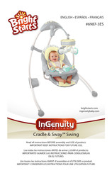 Kids II Cradle & Sway InGenuity Serie Instrucciones De Montaje