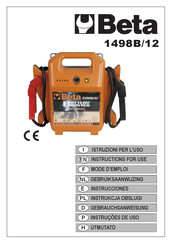 Beta 1498B/12 Instrucciones