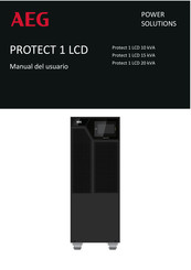 AEG PROTECT 1 LCD Manual Del Usuario