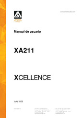 Amate Audio XCELLENCE XA211P Manual De Usuario