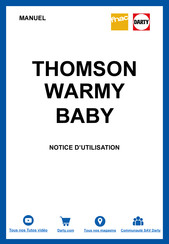 THOMSON WARMY BABY Manual De Instrucciones