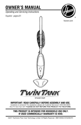 Hoover TwinTank Serie Manual De Instrucciones