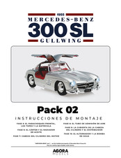 Agora Models Mercedes-Benz 300 SL Gullwing Instrucciones De Montaje