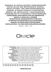 Lainox Oracle ORACRS Manual De Instalación Y Mantenimiento