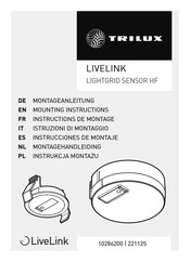 Trilux LIVELINK 221125 Instrucciones De Montaje