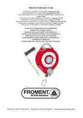 Froment TR007 TR017 Manual De Instrucciones Y Mantenimiento