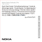 Nokia Clarity Earbuds 2 Pro Guida Rapida