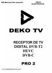 DeKo PRO 2 Manual Del Usuario