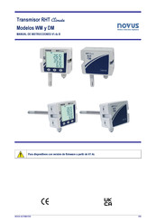 Novus RHT Climate-DM-250S-485-LCD Manual De Instrucciones