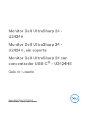 Dell UltraSharp 24 Guia Del Usuario