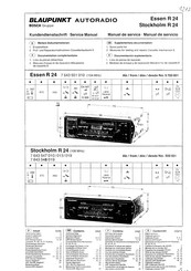 Bosch Blaupunkt Essen R 24 Manual De Instrucciones