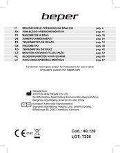Beper T326 Manual De Instrucciones
