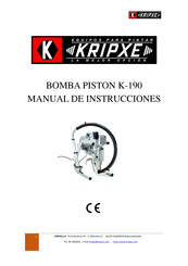 KRIPXE K-190 Manual De Instrucciones