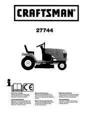 Craftsman 27744 Manual De Las Instrucciones