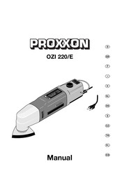 Proxxon OZI 220/E Manual