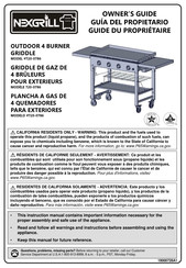 Nexgrill 720-0786 Guia Del Propietario