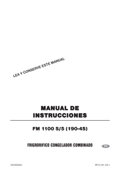 Electrolux FM 1100 S/5 Manual De Instrucciones